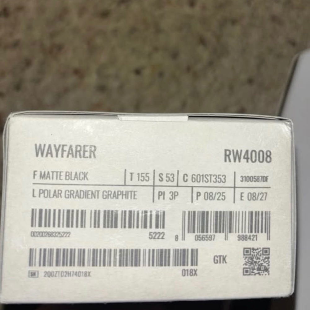 Wayfarer Ray-Ban Meta Glasses (Gen 1) in Black